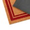 Natural Coir Door Mat with Non-Slip Backing, Indoor Outdoor Entry Doormat